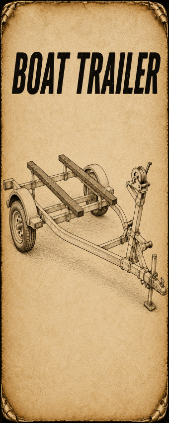 Kusila-14 Boat Trailer